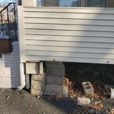 In this picture you see a Crawl Space Waterproofing Long Island project handled by our crawl space waterproofing specialists. This house is two story plus crawl space basement and the water is coming from. This image was taken in January of 2022 by our specialists.